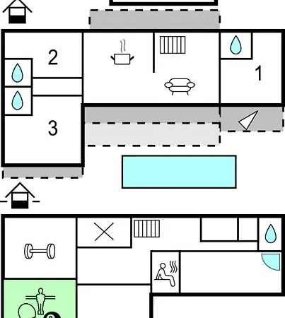 In With Sauna بيت للعطل